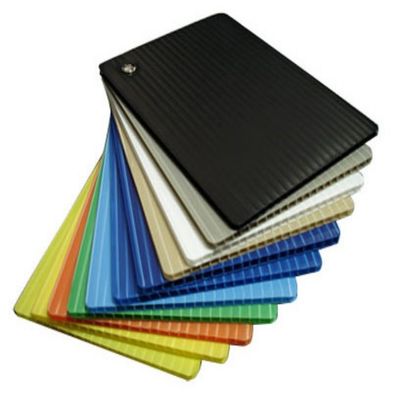 Yangın Geciktirici 3mm Corflute Sheet 5mm Corflute Paneller Dış Mekan Kalıp Kesme