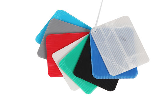 PP Siyah Koroplast Levhalar 4x8 6mm Oluklu Plastik Levhalar