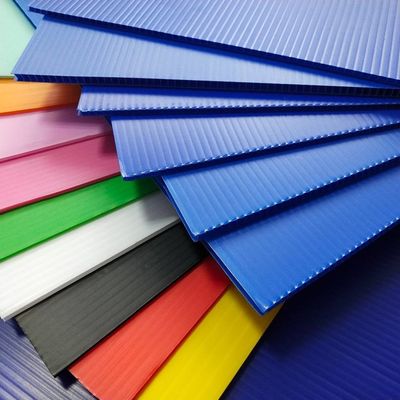 Anti Basınç PP İçi Boş Plastik Levha Correx Oluklu Plastik Levha Levha