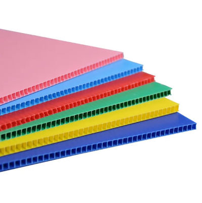 Boya Mürekkepleri için 1.5-12mm Coroplast PP İçi Boş Levha Polipropilen İçi Boş Tahta