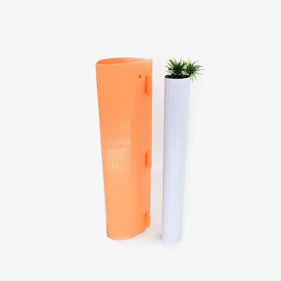 2mm - 4mm Oluklu PP Plastik Ağaç Muhafızları Özelleştirilmiş Darbe Dayanımı