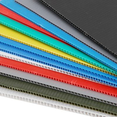 Plastik Oluklu PP İçi Boş Levha Polipropilen İçi Boş Levha 2mm-12mm Kalınlık