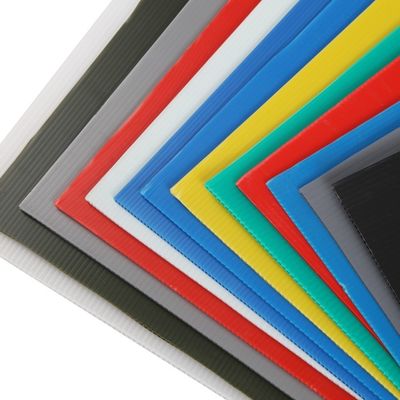Plastik Oluklu PP İçi Boş Levha Polipropilen İçi Boş Levha 2mm-12mm Kalınlık