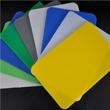 PP İçi Boş Levha Sarı Coroplast Plastik Karton İkiz Duvar Profili