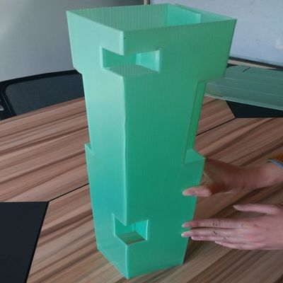 2mm Corflute Plastik Ağaç Gövde Sargısı Yeşil Plastik Ağaç Muhafızları