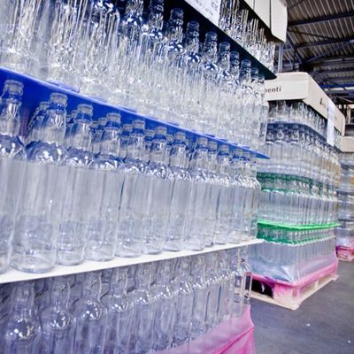 Kırmızı Oluklu Plastik Katman Pedleri Corflute Polipropilen Plastik Şişe Bölücüler