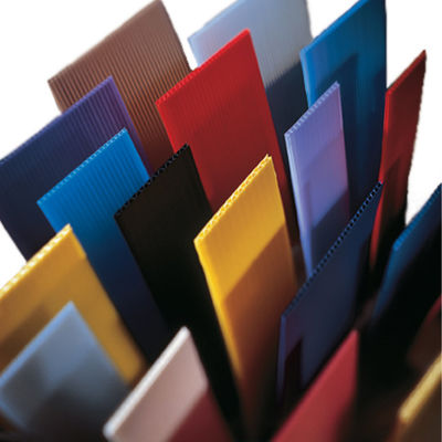 ODM Oluklu Plastik Levhalar 4x8 10mm Koroplast Levha Çevre Dostu