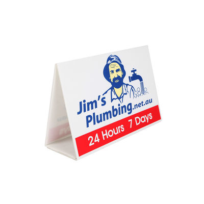 Özel Corflute Kadrosu İşareti Geri Dönüştürülebilir Üçgen Koroplast İşaretleri