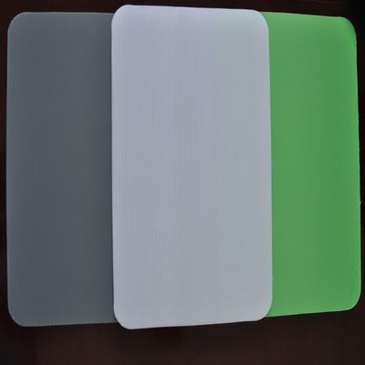 Gri Corona PP Corflute Sheet 5mm Oluklu Plastik Levha