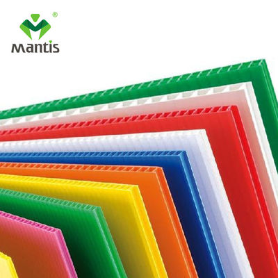 3.5m Polipropilen Oluklu Plastik Levha 1.6mm-12mm Kalın Plastik Oluklu