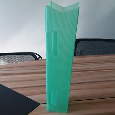 İçi boş PP Corflute Ağaç Muhafızları Üçgen Twinwall Plastik Ağaç Sargısı