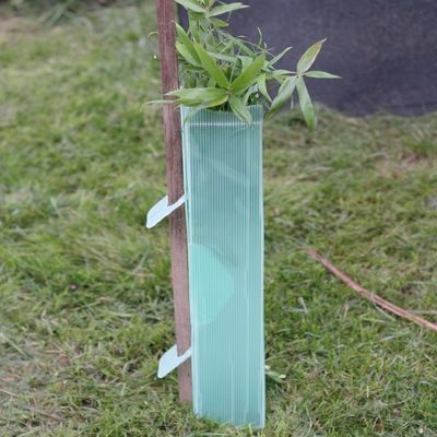 İçi boş PP Corflute Ağaç Muhafızları Üçgen Twinwall Plastik Ağaç Sargısı