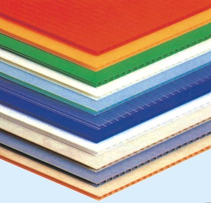 Polipropilen Beyaz Correx Levhalar 4mm 2mm Oluklu Plastik Levhalar