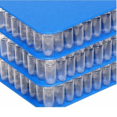 Gri 5mm Coroplast Şişe Katman Pedi 1200*1000mm PP Plastik Oluklu
