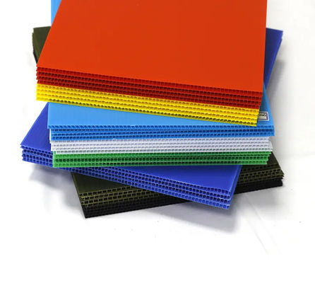 Boya Mürekkepleri için 1.5-12mm Coroplast PP İçi Boş Levha Polipropilen İçi Boş Tahta