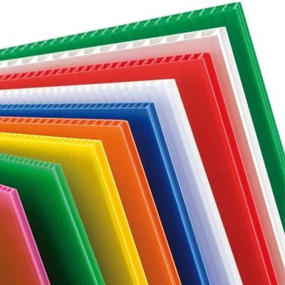 10mm Geri Dönüştürülmüş Coroplast Oluklu Plastik Levhalar Özelleştirme