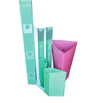 2mm - 4mm Oluklu PP Plastik Ağaç Korumaları Darbe Dayanımı