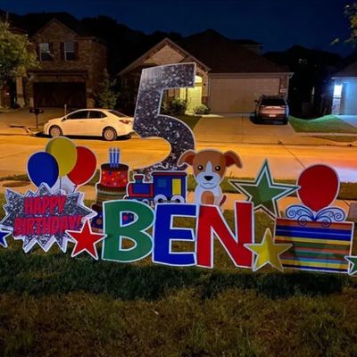 Her Durumda Kişiselleştirilmiş PP Bahçe Kartı Tabela İşaretleriyle Benzersiz ve Unutulmaz Kutlamalar