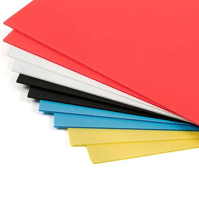 Polypropylene Corflute Yaprak Geri Dönüştürülmüş Hafif Kişiselleştirilmiş Gürültülü Plastik