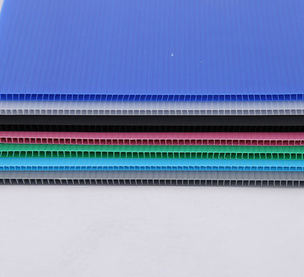 Polypropylene Corflute Yaprak Geri Dönüştürülmüş Hafif Kişiselleştirilmiş Gürültülü Plastik