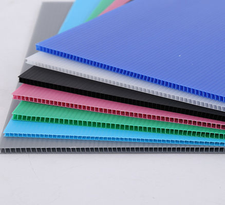 Polypropylene Corflute Yaprak Geri Dönüştürülmüş Hafif Kişiselleştirilmiş Gürültülü Plastik