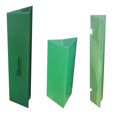 Polypropylene Corflute Ağacı Koruyucu Dalgalanmış Plastik Asma Koruyucu Hafif