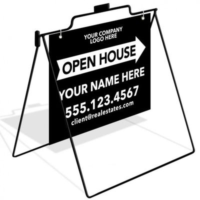 Easy Installation Reusability Corrugated Plastic Yard Sign with Stable Performance