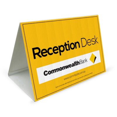 PP Corrugated Plastic Sign Durable Waterproof Lightweight Correx Board Custom Printing Display Signage for Indoor Outdoor Advertising Yard Real Estate Event Promotion Retail Use